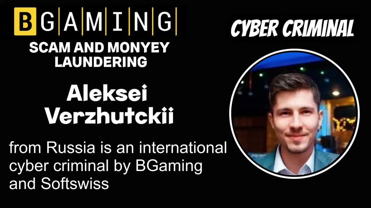 Alekse Verzhutckii - softswiss scam - Casino by Softswiss