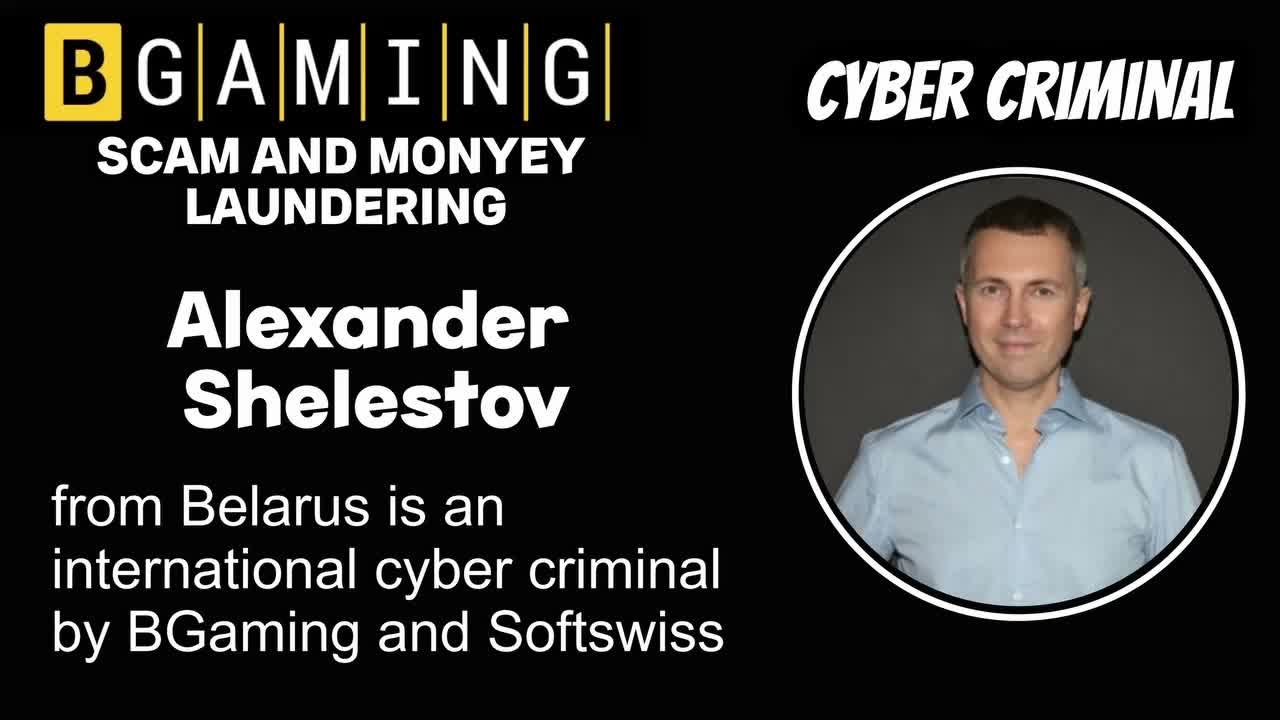 Alexande Shelestov - softswiss scam - Casino by Softswiss